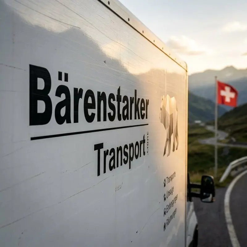 Bärenstarker Transport Branding
